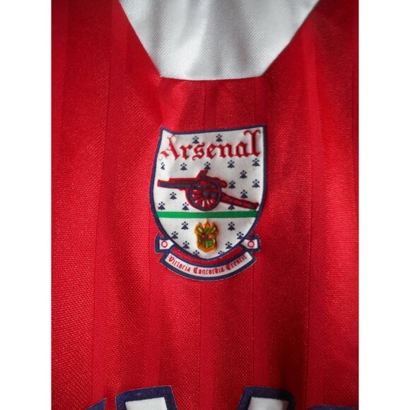 Men's Arsenal 1992 1994 Home Football shirt Jersey Soccer Score Draw Sz S - Picture 2 of 8